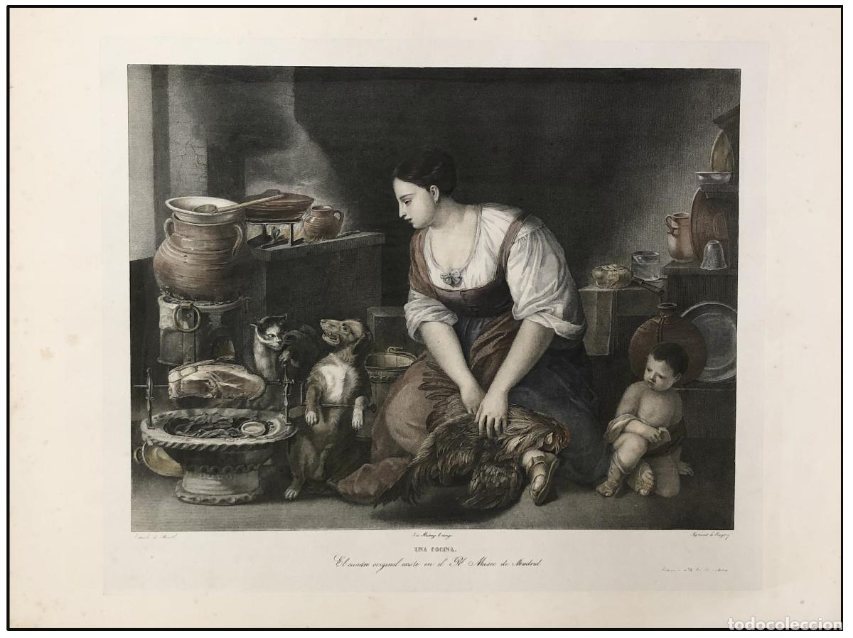 Arte: LUIS CARLOS LEGRAND - LA COCINERA - 1832