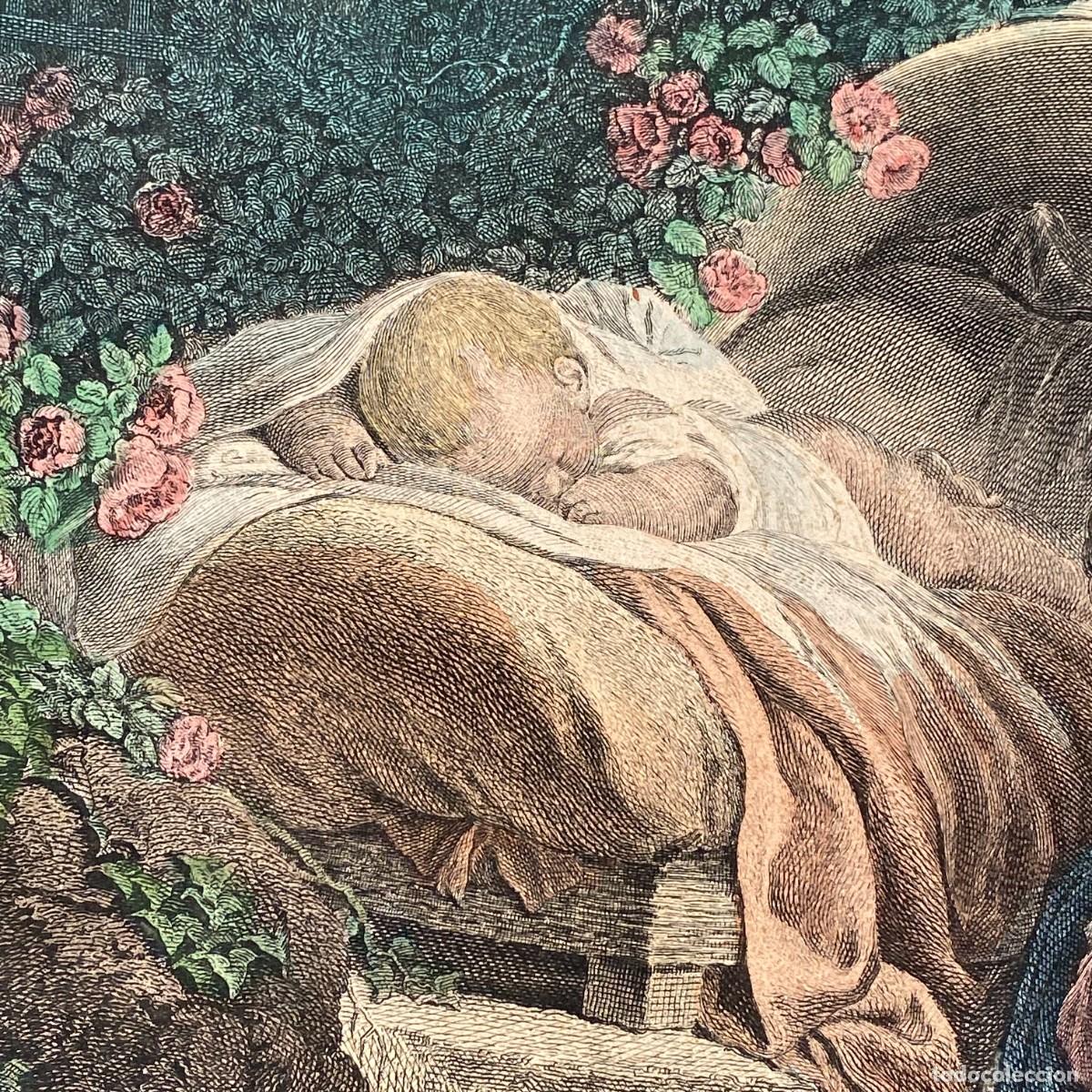 Arte: NICOLAS DE LAUNAY (1739 &mdash; 1792) La Bonne Mere - Foto 3