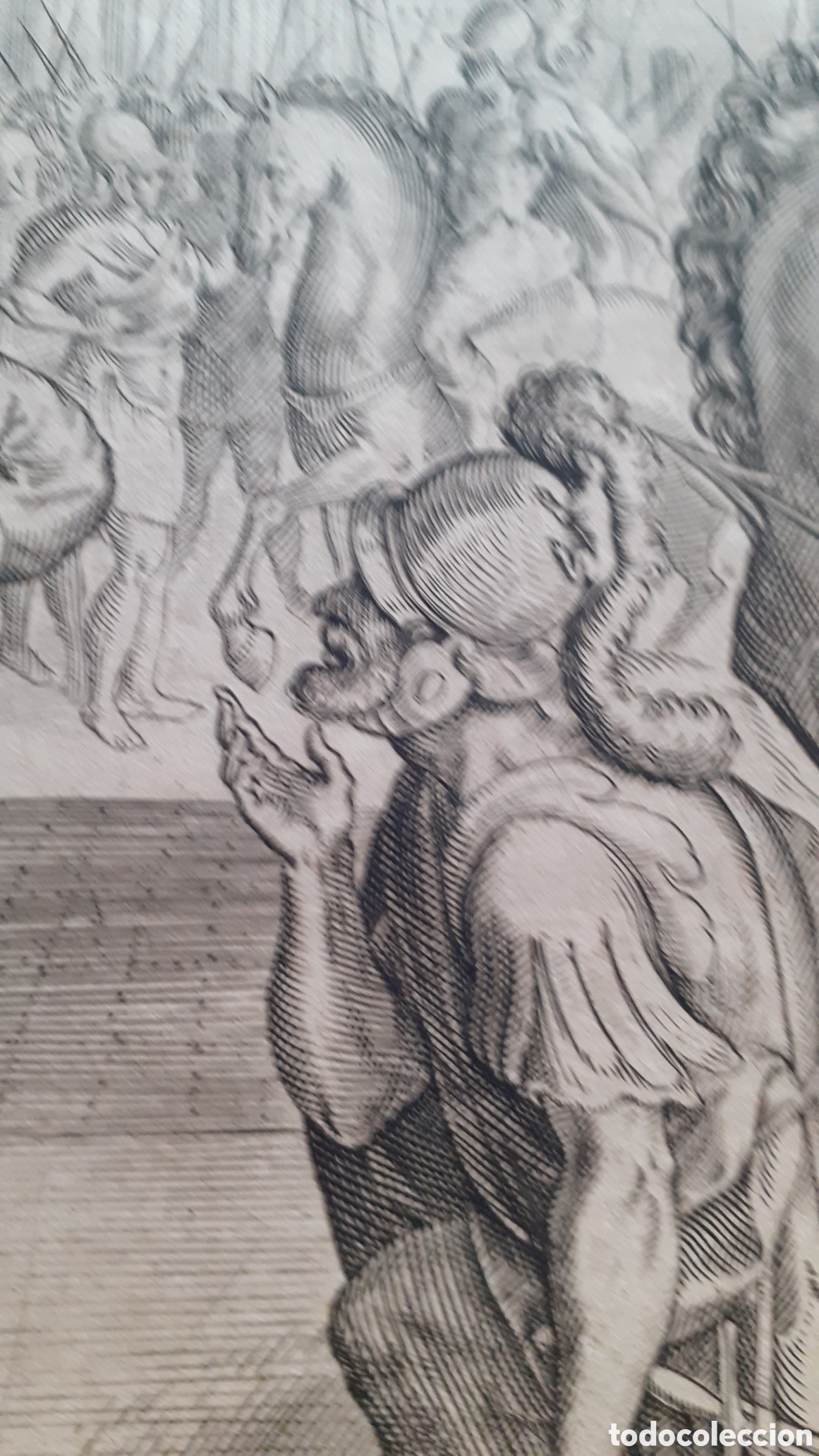 Arte: Uriah ante de David - De Sadeler - ca 1600 - Foto 4