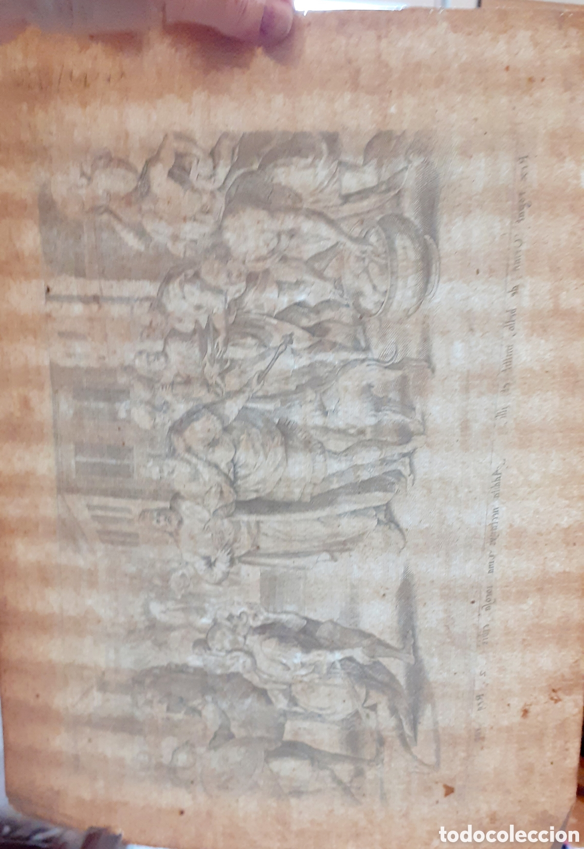 Arte: Uriah ante de David - De Sadeler - ca 1600 - Foto 6