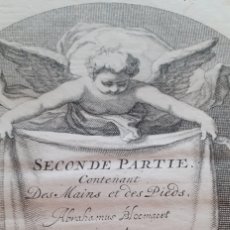 Arte: PORTADA DEL LIBRO ” TEEKENBOEK”- SEGUNDA PARTE - DE ABRAHAM Y FREDERICK BLOEMAERT - 1740