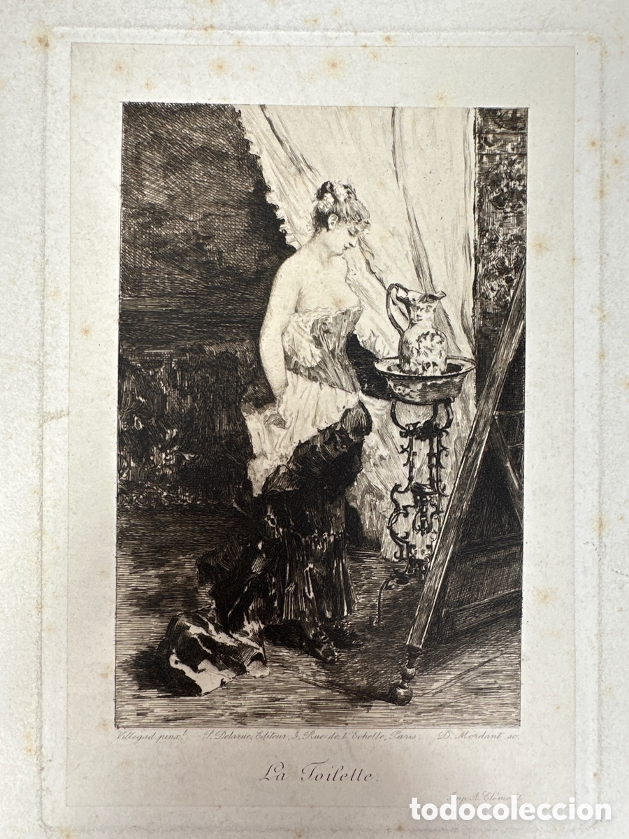 Arte: GRABADO FRANC&Eacute;S. SIGLO XIX - Foto 2