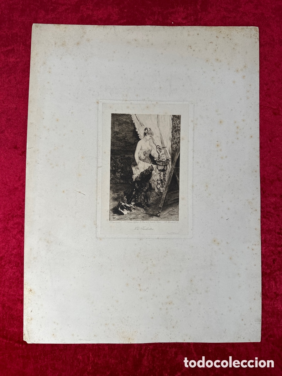 Arte: GRABADO FRANC&Eacute;S. SIGLO XIX - Foto 5
