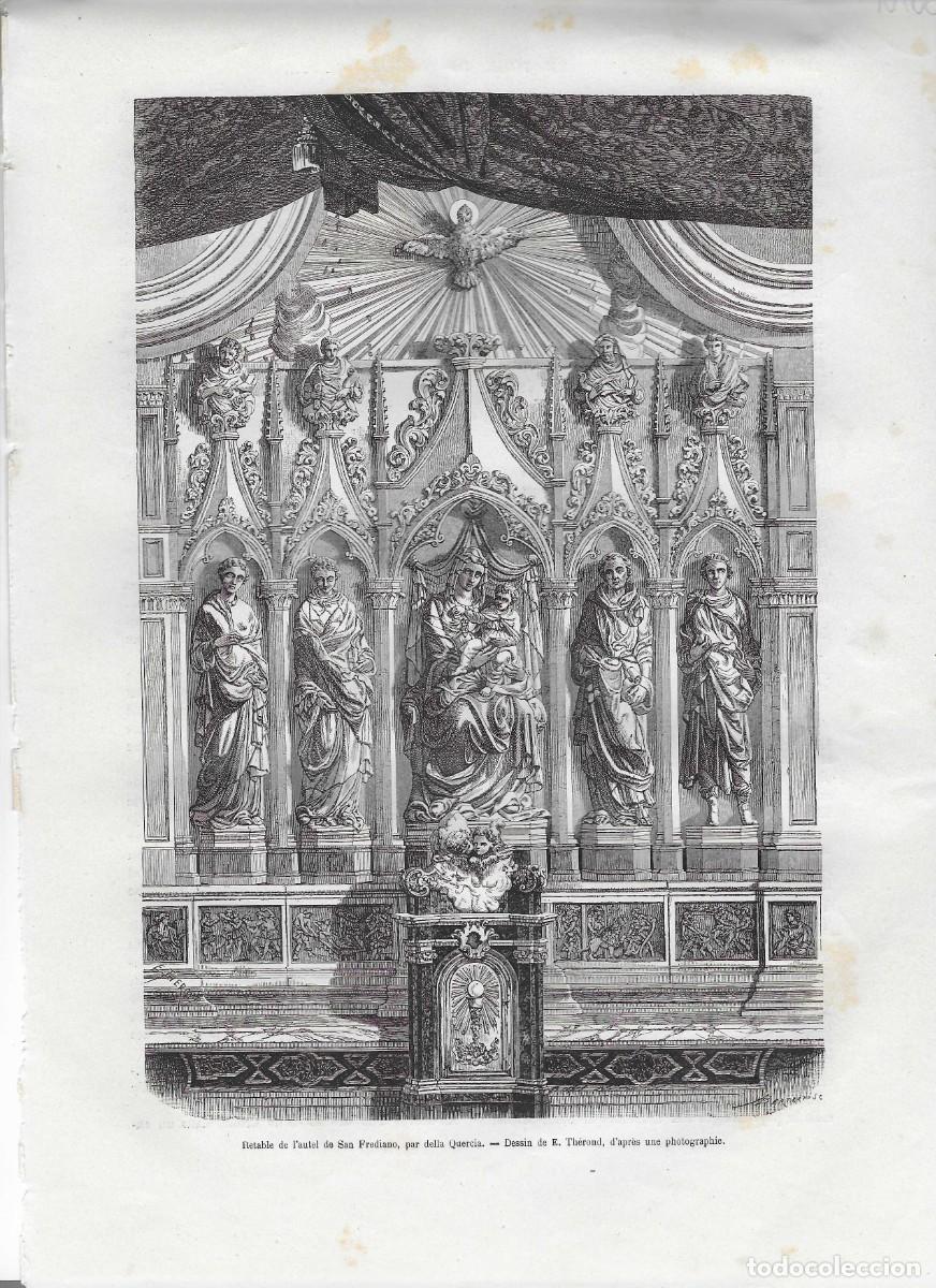 Arte: italia. altar de san frediano de Quercia