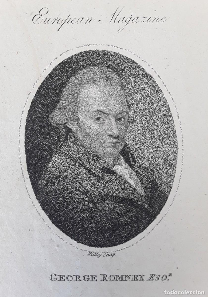 Arte: George Romney, grabado de 1803 - Foto 2