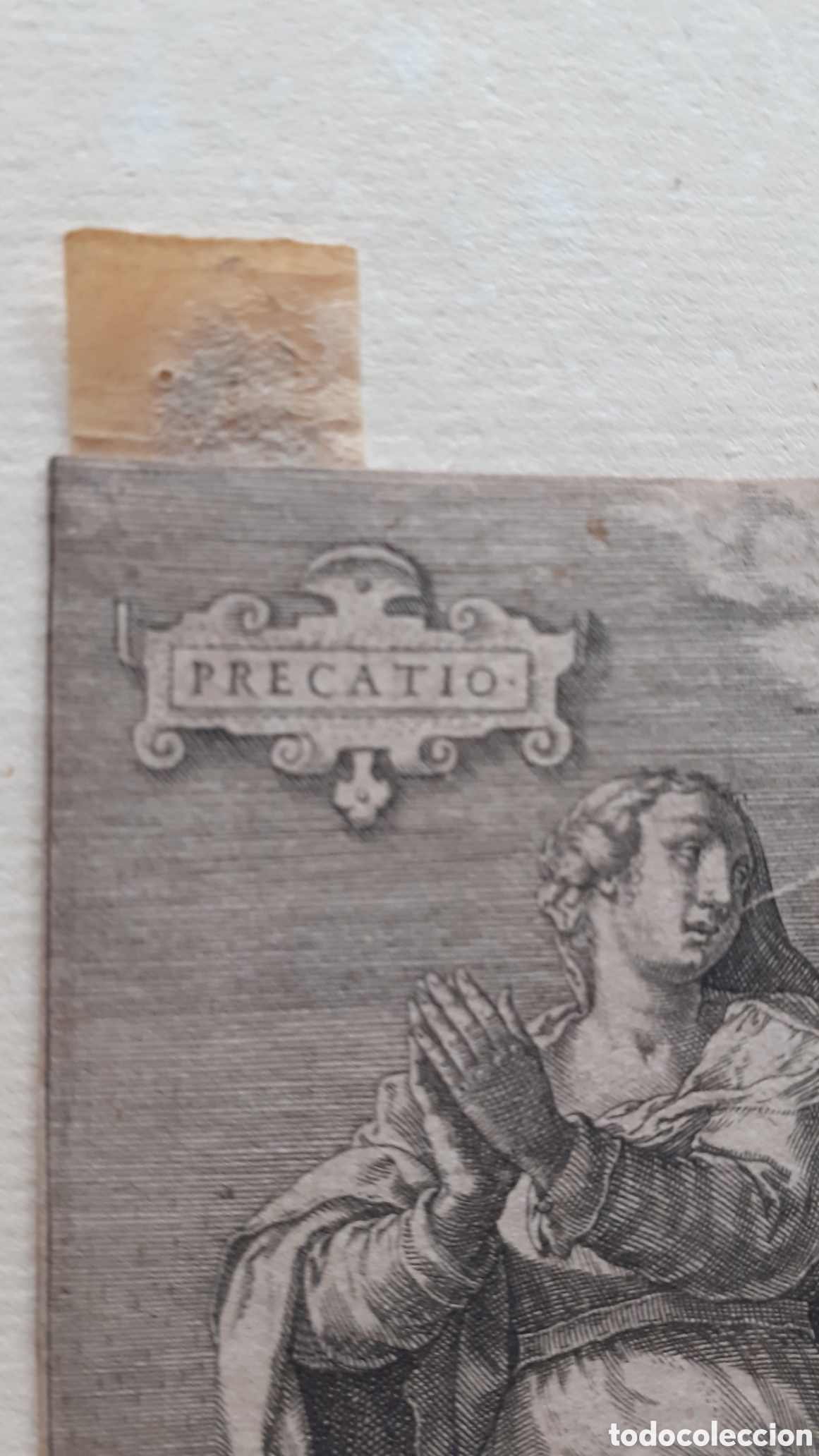 Arte: Precatio - De Sadeler - ca 1579 - Foto 4