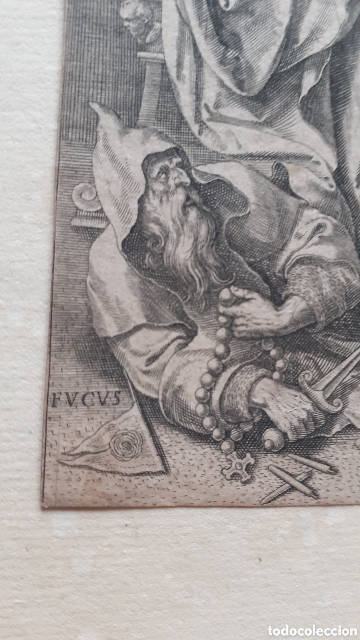 Arte: Precatio - De Sadeler - ca 1579 - Foto 5