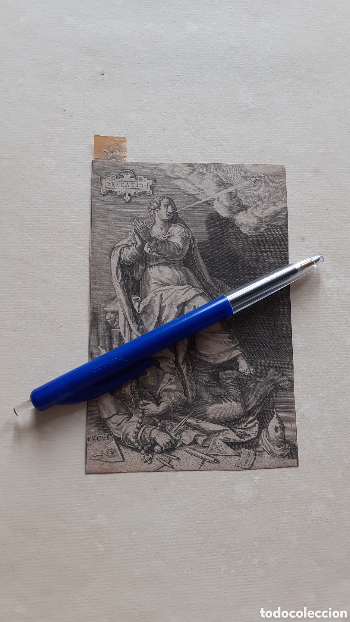 Arte: Precatio - De Sadeler - ca 1579 - Foto 1