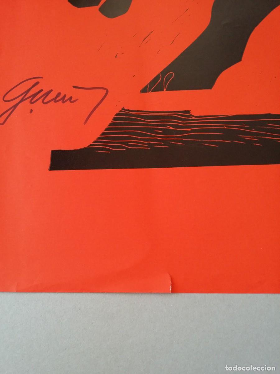 Arte: Lin&oacute;leo firmado a mano - Foto 6