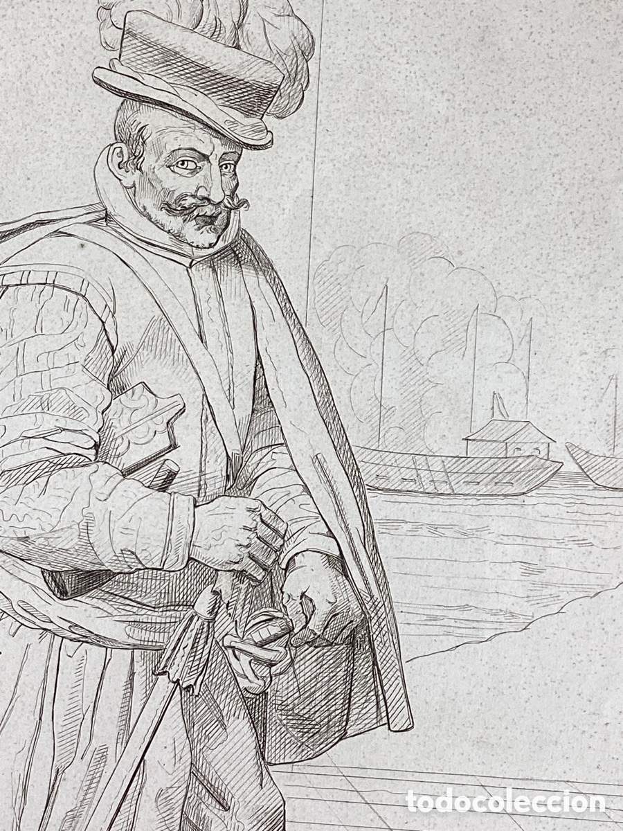 Arte: Grabado Don Juan de Austria - Foto 4
