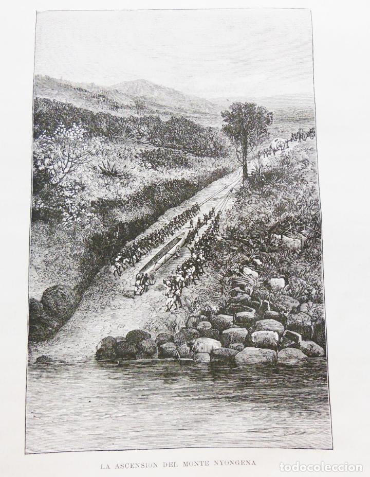 Arte: LA ASCENSI&Oacute;N DEL MONTE NYONGENA. CONGO. 1890