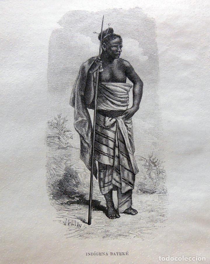 Arte: IND&Iacute;GENA BATEK&Eacute;. EL CONGO. 1890.