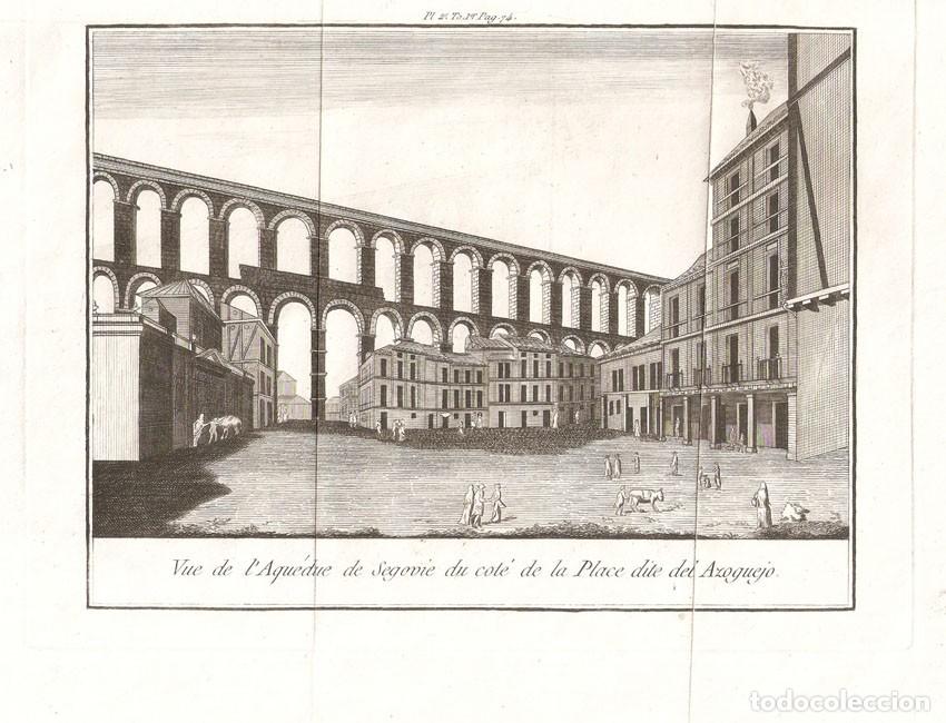 Art: Vista del acueducto de Segovia de 1807