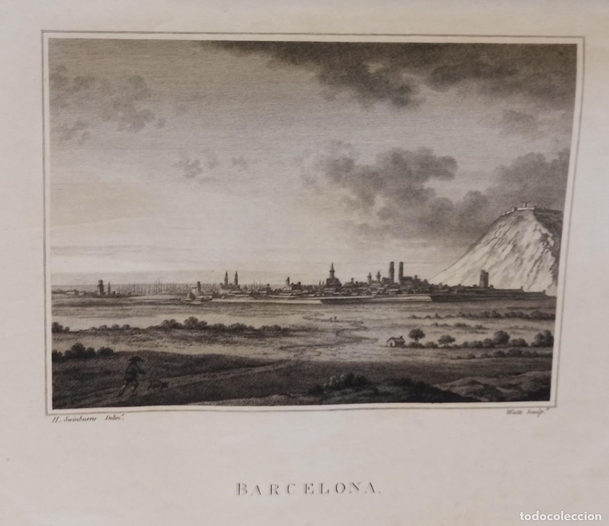 Arte: SWINBURNE: BARCELONA. 1794. - Foto 3