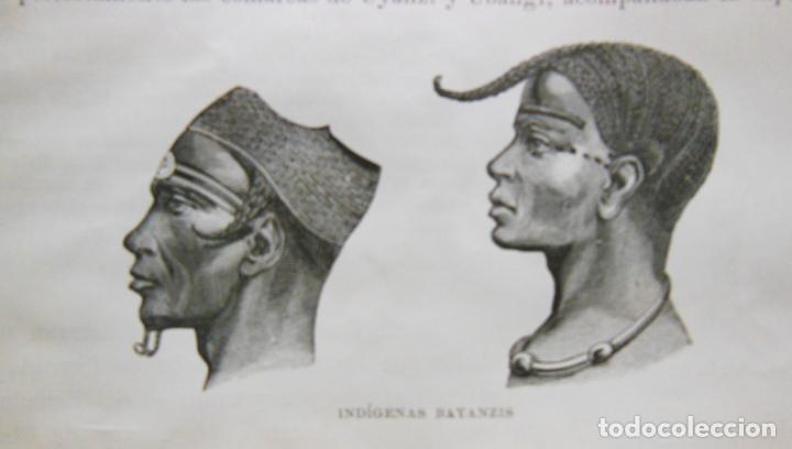 Arte: IND&Iacute;GENAS BAYANZIS. EL CONGO. 1890