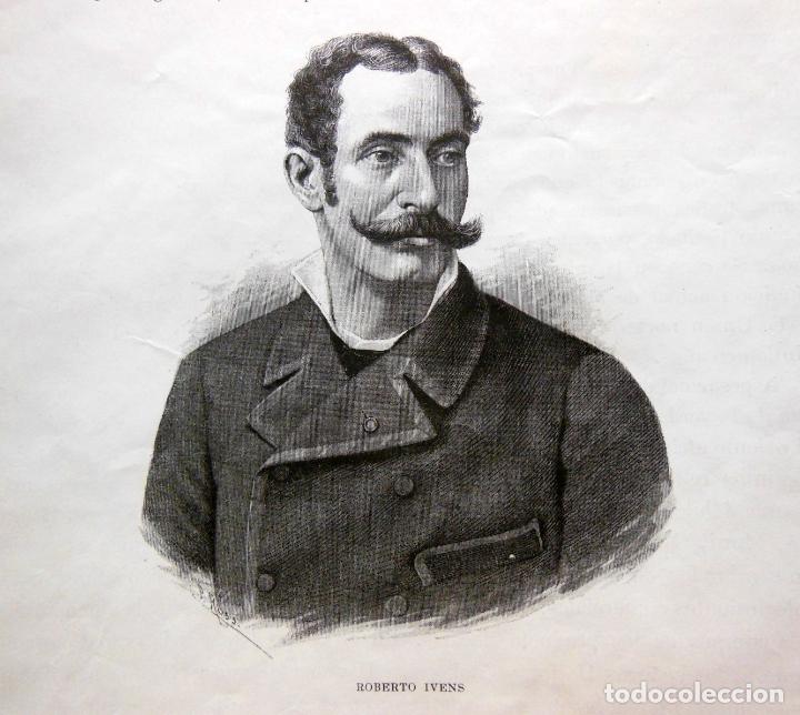Arte: ROBERTO IVENS. EL CONGO. 1890 - Foto 1