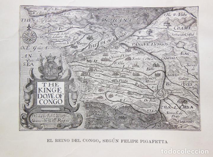Arte: EL REINO DEL CONGO, SEG&Uacute;N FELIPE PIGAFETA. EL CONGO. 1890