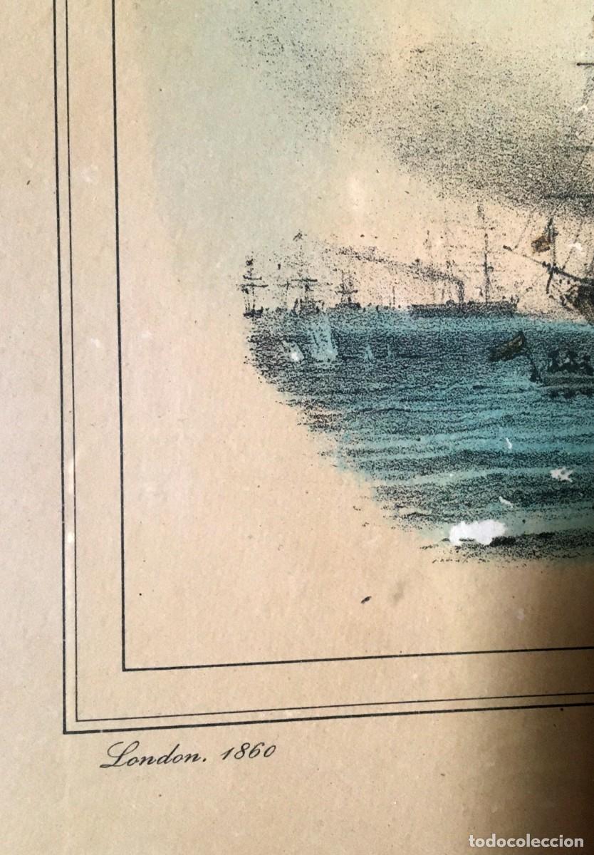 Arte: Grabado de batalla naval - Foto 6