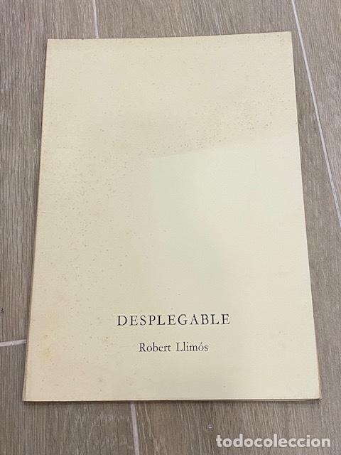 Arte: &rdquo;DESPLEGABLE &rdquo;ROBERT LLIMOS EJEMPLAR 4/ 250 - Foto 1