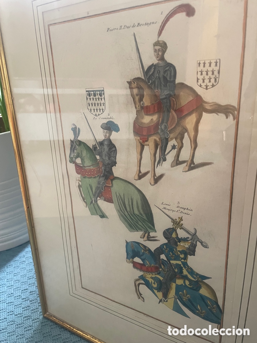 Arte: Litograf&iacute;a del duque de breta&ntilde;a - Foto 3