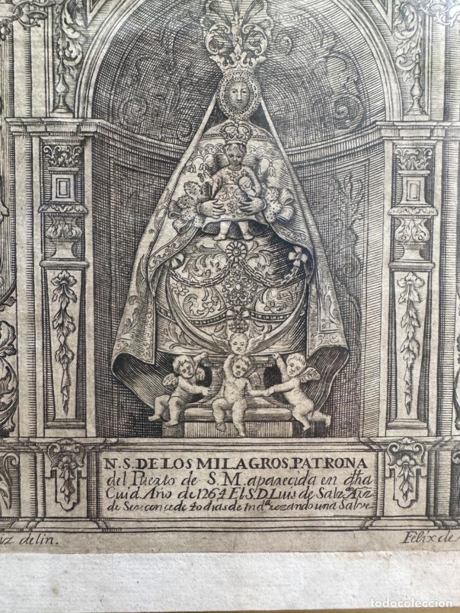 Arte: Antiguo grabado virgen de los Milagros - Foto 5