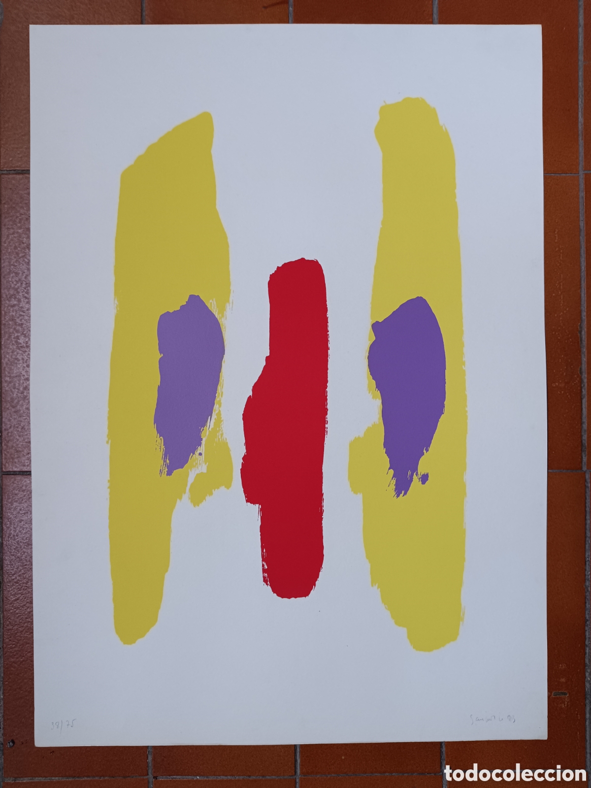 Arte: Grabado abstracto de Bernardo Sanjurjo - Foto 7