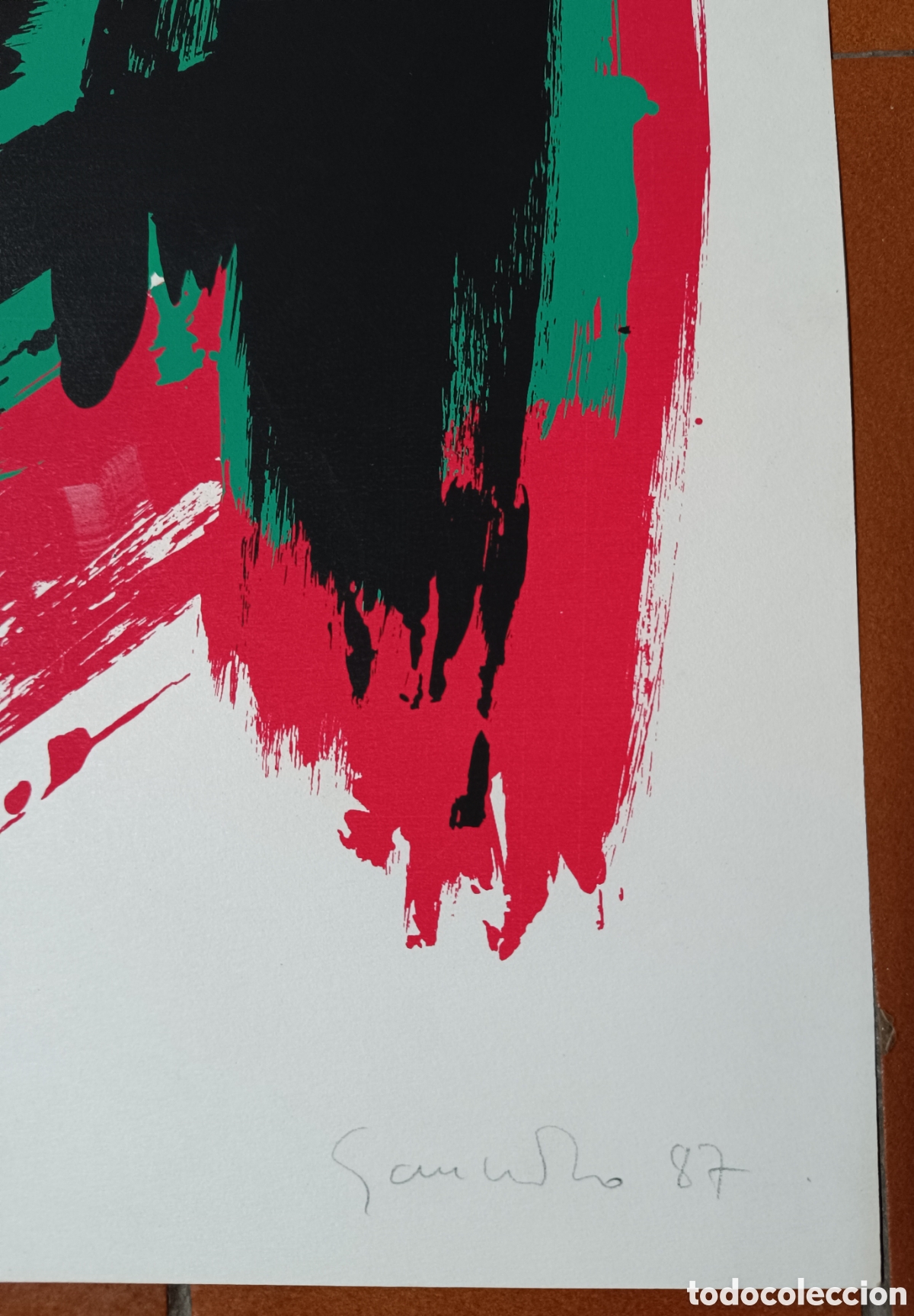 Arte: Grabado abstracto de Bernardo Sanjurjo - Foto 10