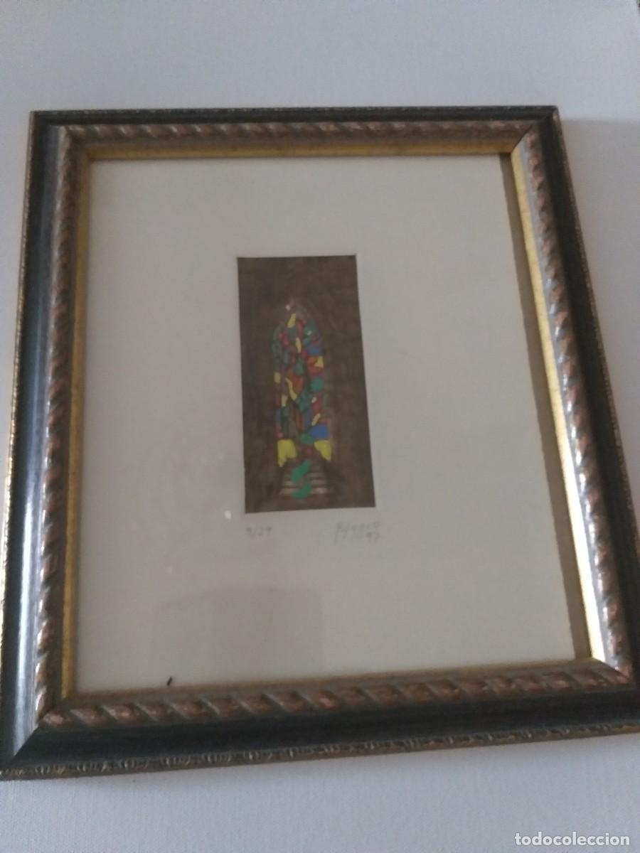 Arte: antiguo grabado y acuarelas - Foto 2