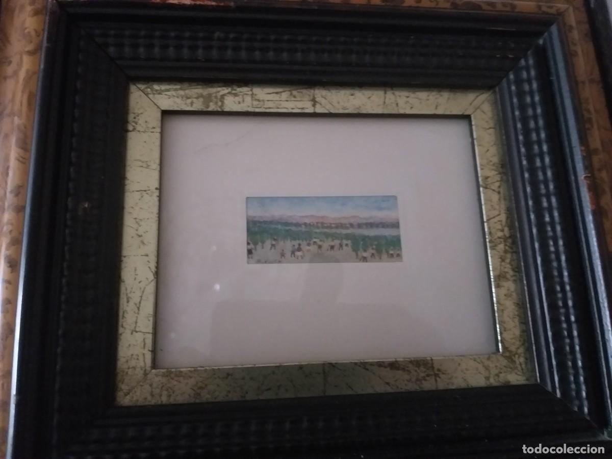 Arte: antiguo grabado y acuarelas - Foto 5