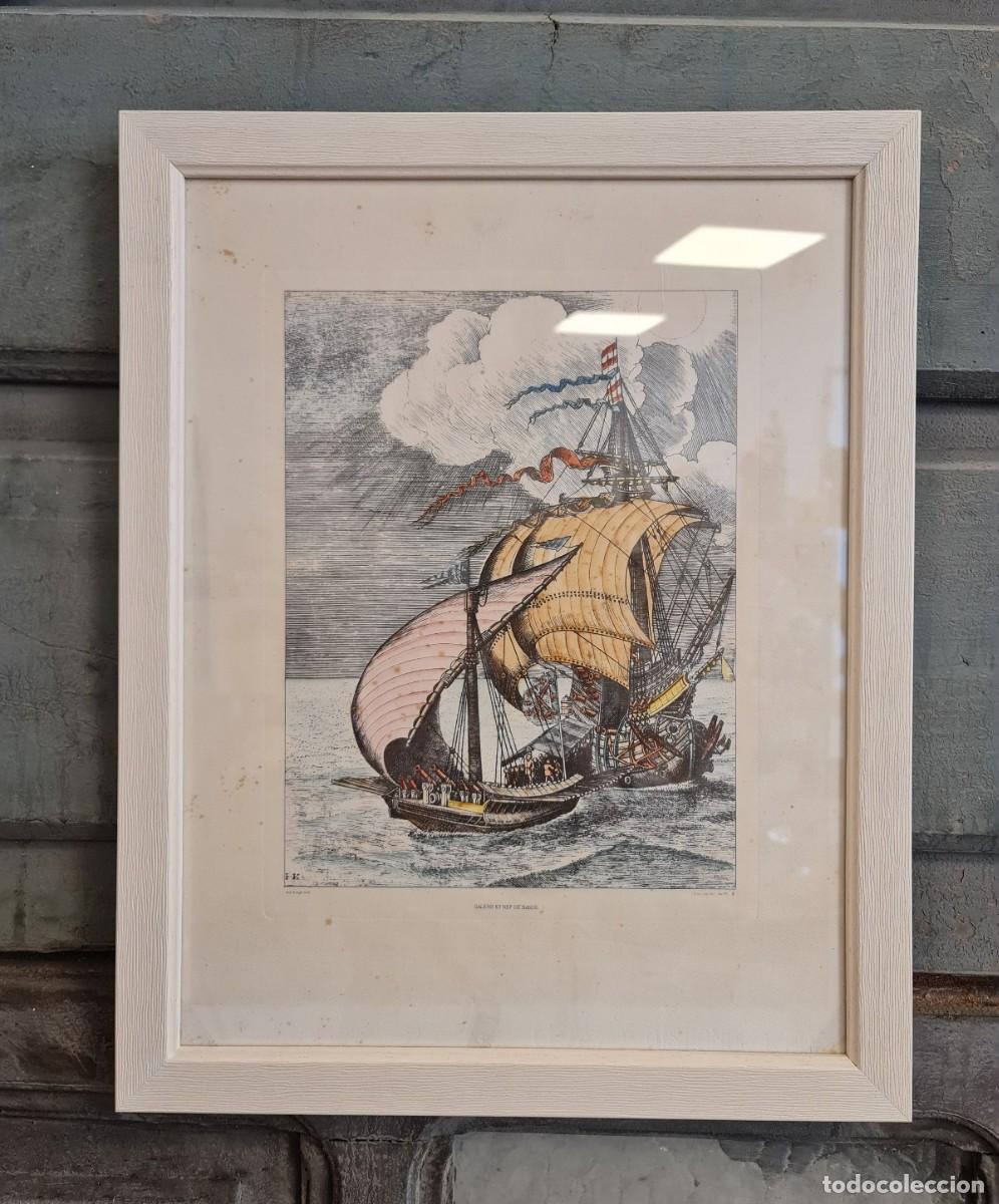Arte: Grabado Naval Pieter Brueghel - Foto 1