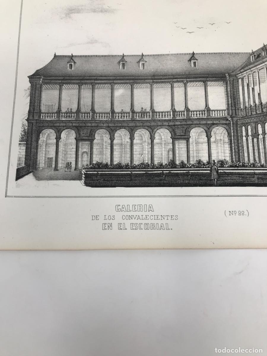 Arte: Grabado Monasterio de S. Lorenzo - Foto 2