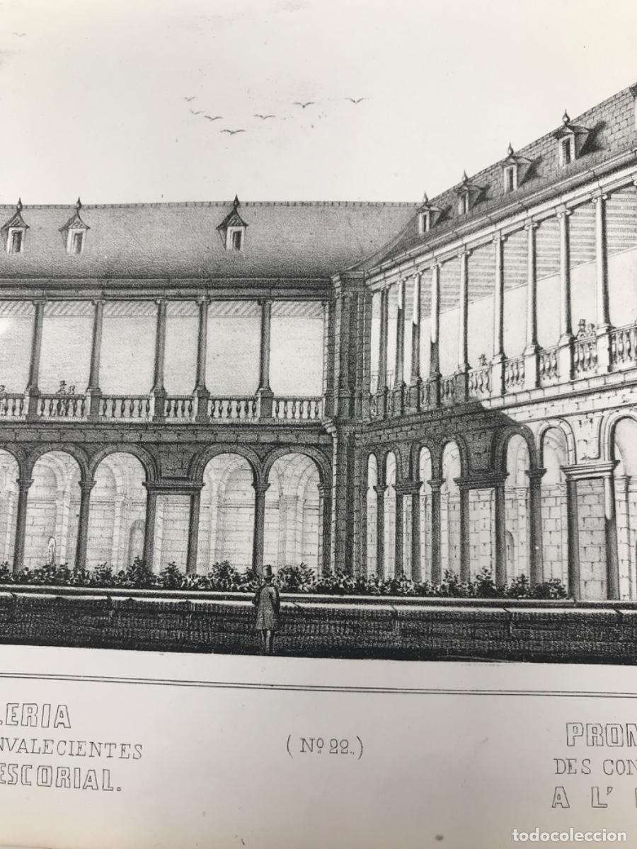 Arte: Grabado Monasterio de S. Lorenzo - Foto 4