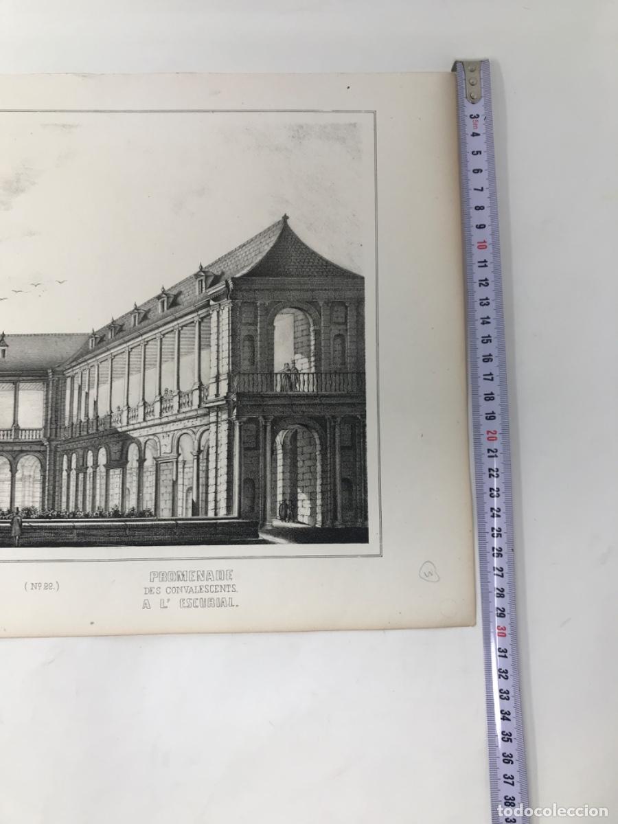 Arte: Grabado Monasterio de S. Lorenzo - Foto 5
