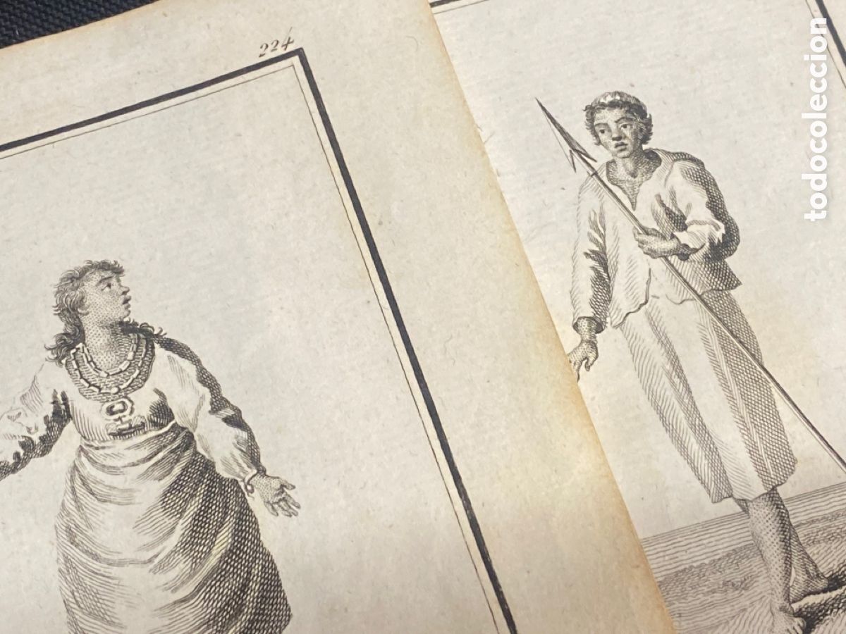 Arte: GRABADOS 1799. ISLE&Ntilde;OS (YSLE&Ntilde;O E YSLE&Ntilde;A) DE MADAGASCAR - Foto 4