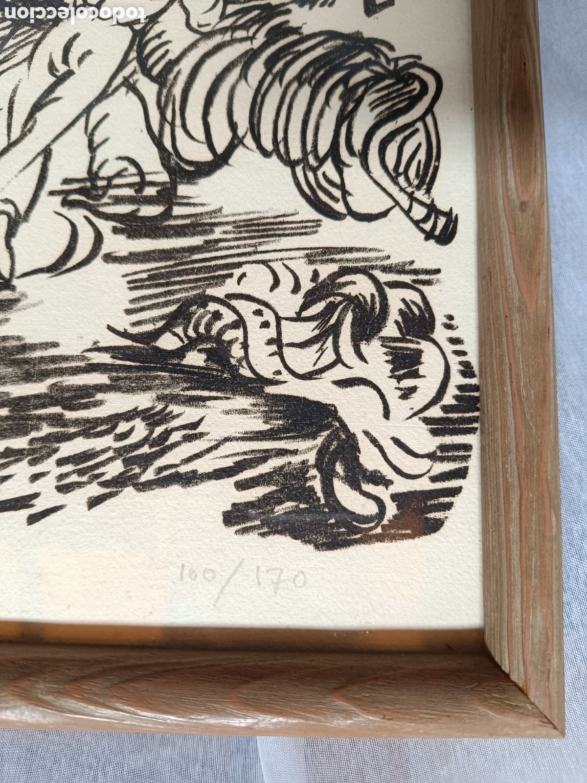 Arte: Grabado de Benjam&iacute;n Palencia 1960 - Foto 7