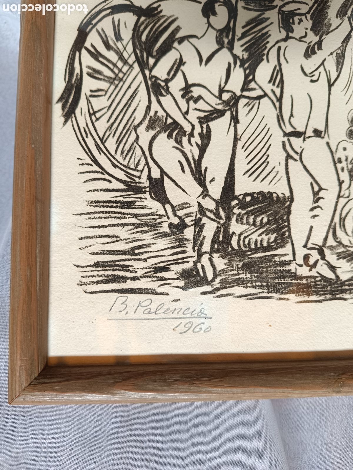 Arte: Grabado de Benjam&iacute;n Palencia 1960 - Foto 8