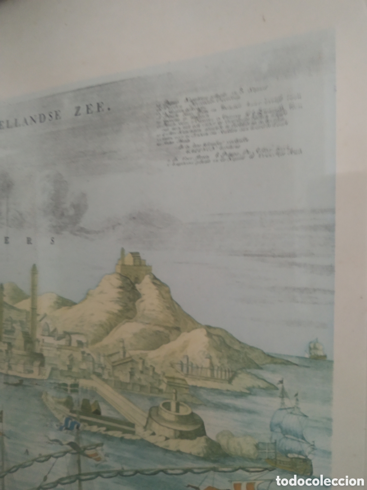 Arte: Antiguo grabado puerto de Argel - Foto 11