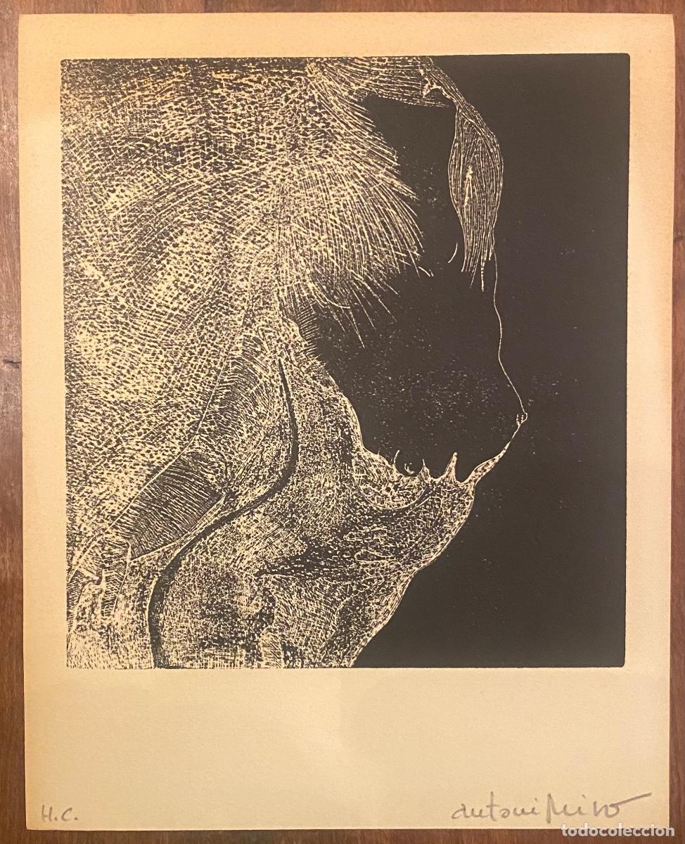 Arte: Antoni Mir&oacute; (1944). Grabado. - Foto 1