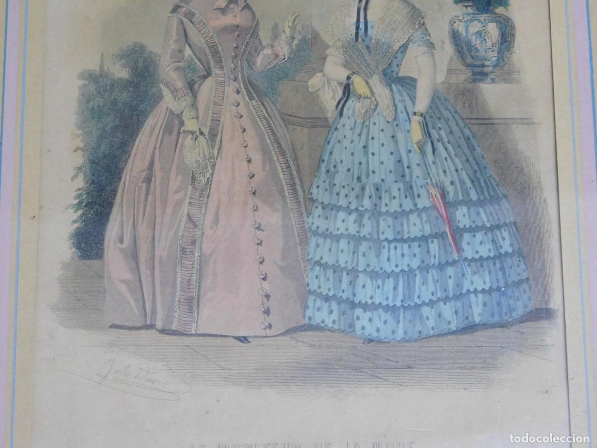 Arte: PAREJA DE GRABADOS - JULES DAVID - Foto 4