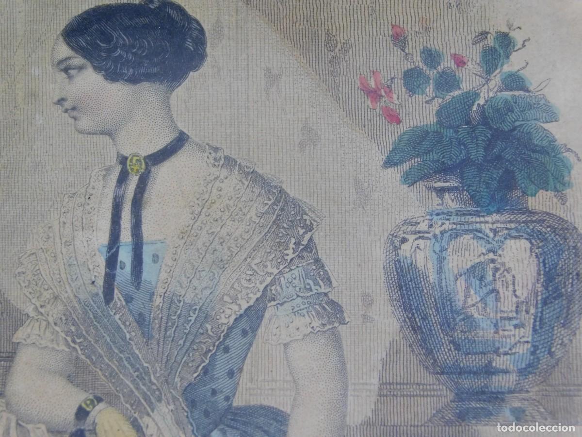 Arte: PAREJA DE GRABADOS - JULES DAVID - Foto 6