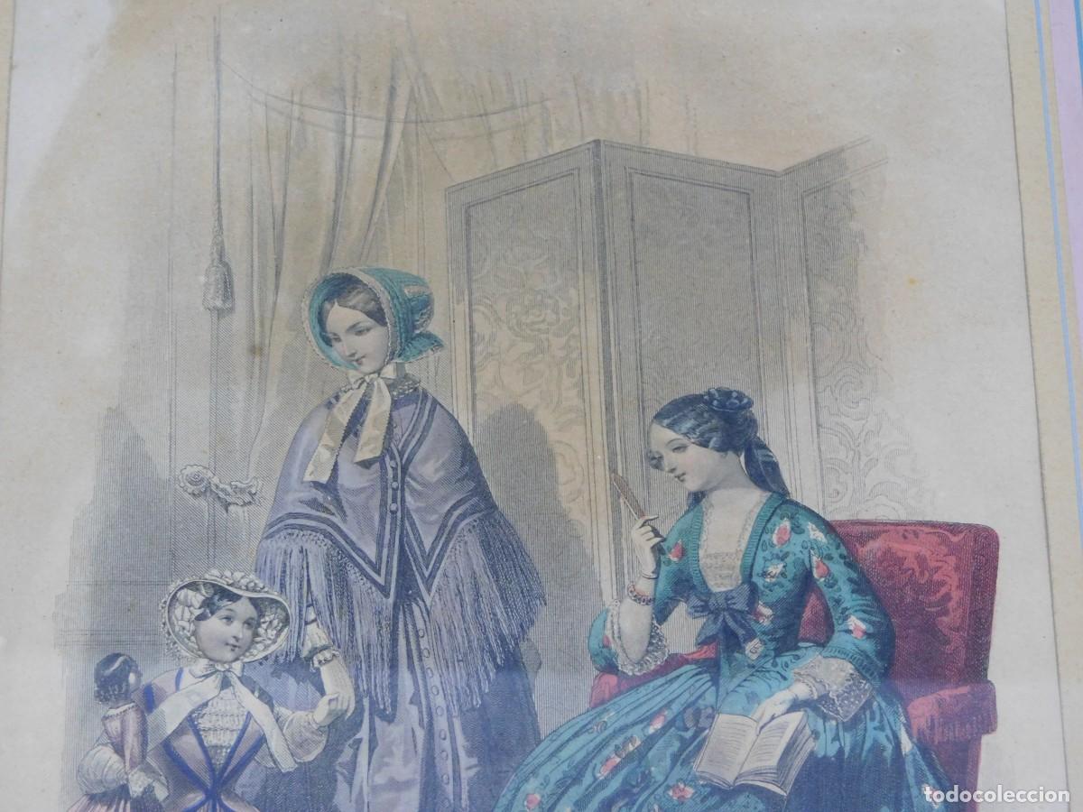 Arte: PAREJA DE GRABADOS - JULES DAVID - Foto 10