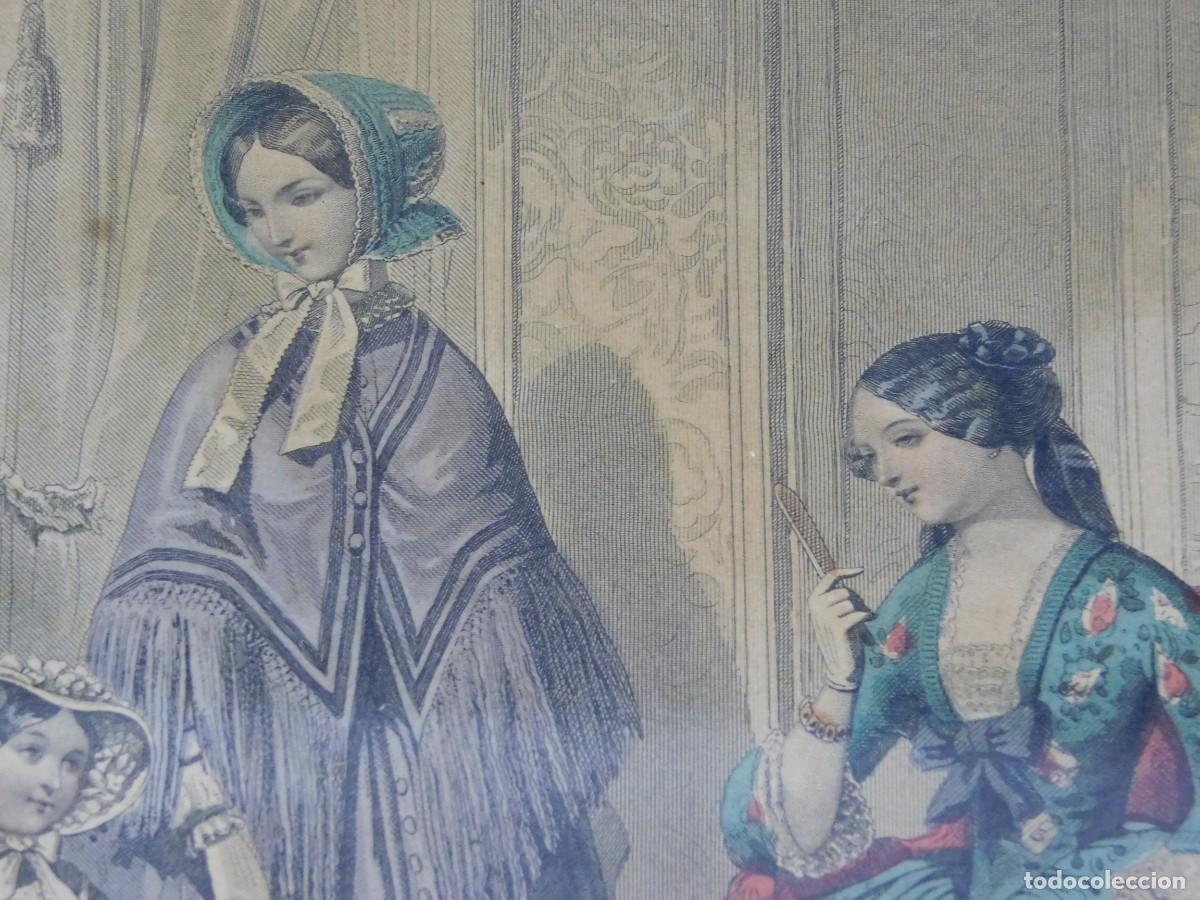 Arte: PAREJA DE GRABADOS - JULES DAVID - Foto 13