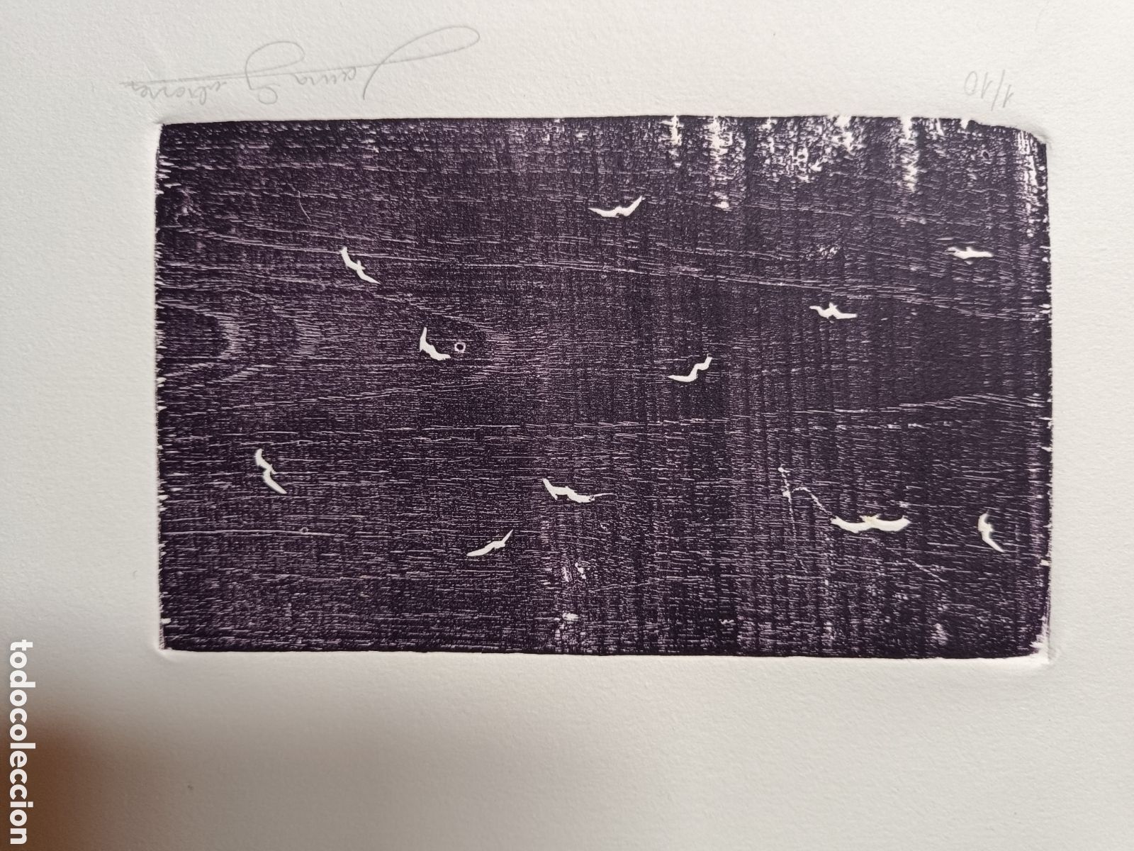 Arte: Aguafuerte abstracto de Laura Guti&eacute;rrez - Foto 2