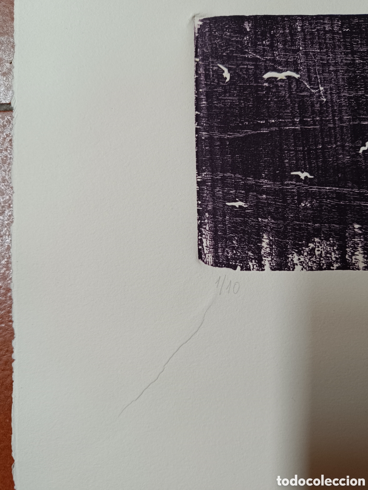 Arte: Aguafuerte abstracto de Laura Guti&eacute;rrez - Foto 4