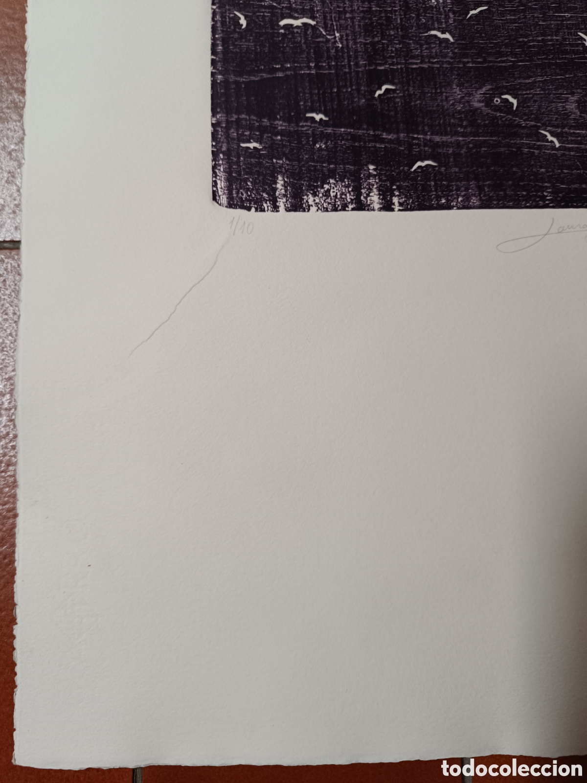 Arte: Aguafuerte abstracto de Laura Guti&eacute;rrez - Foto 8