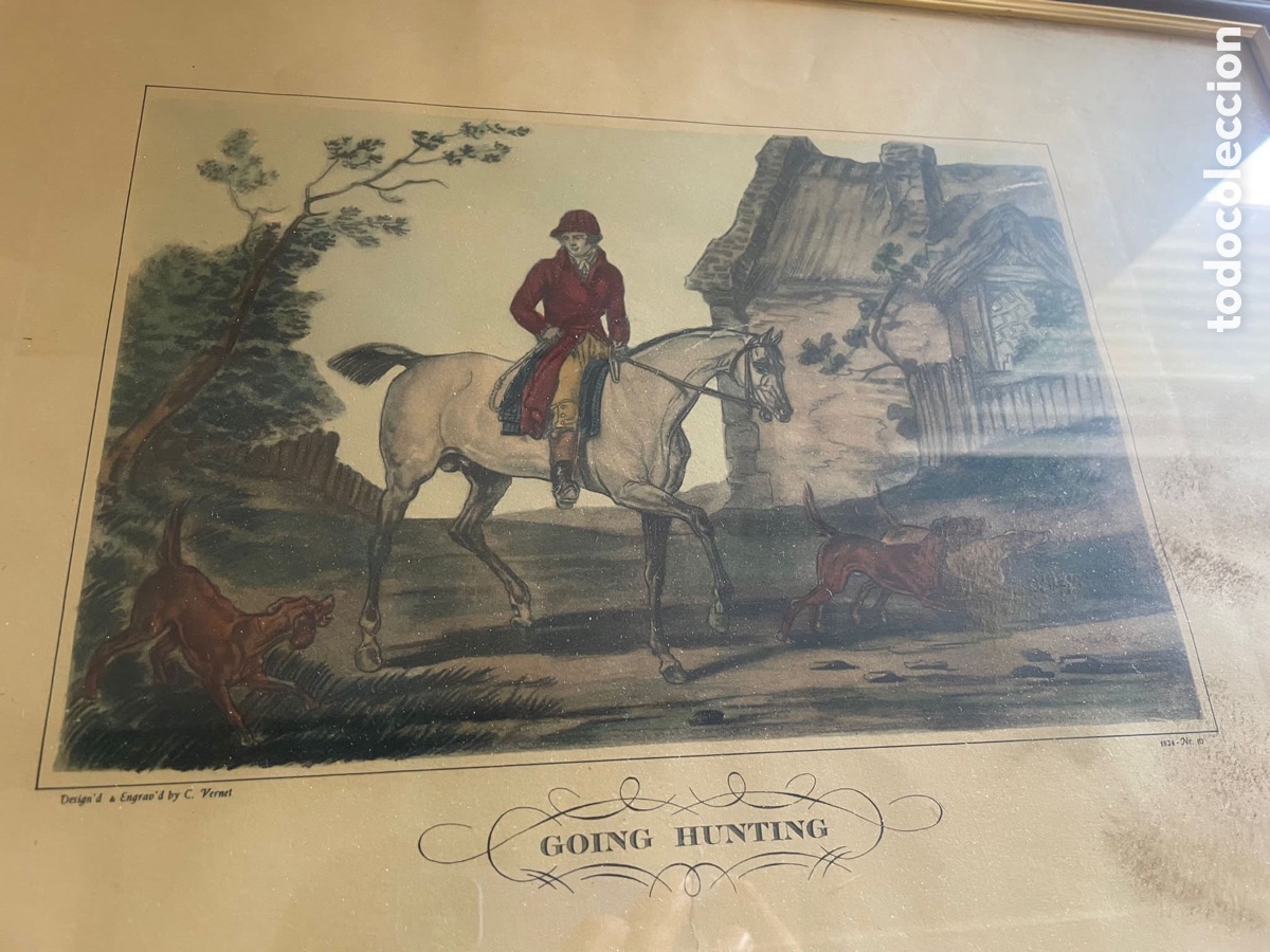 Arte: Antiguo grabado siglo XIX - Foto 5