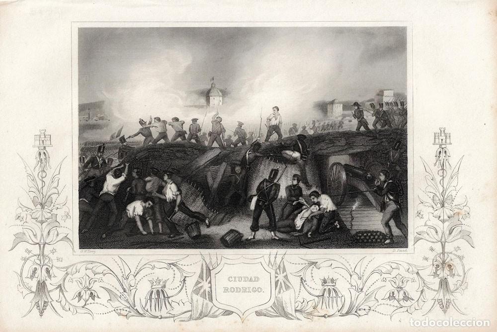 Arte: Batalla de Ciudad Rodrigo en la Guerra de la Independencia