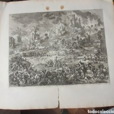 Arte: LA DESTRUCCIÓN DEL TEMPLO DE JERUSALÉN - 1708 - JAN LUYKEN
