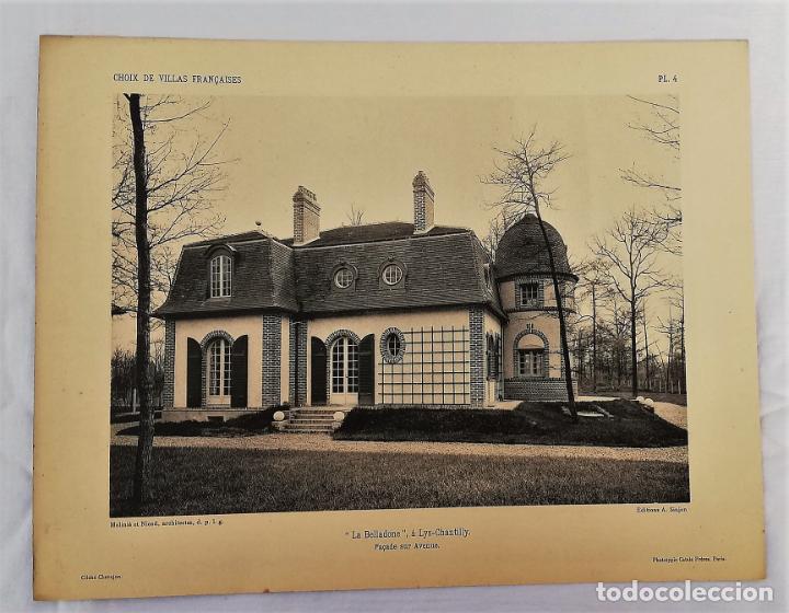 Art: ANTIGUA FOTOTIPIA/ OLD PHOTOTYPIE: LA BELLADONE &Agrave; LYS-CHANTILLY . MOLINIE ET NICOD ARCHITECTES 1927