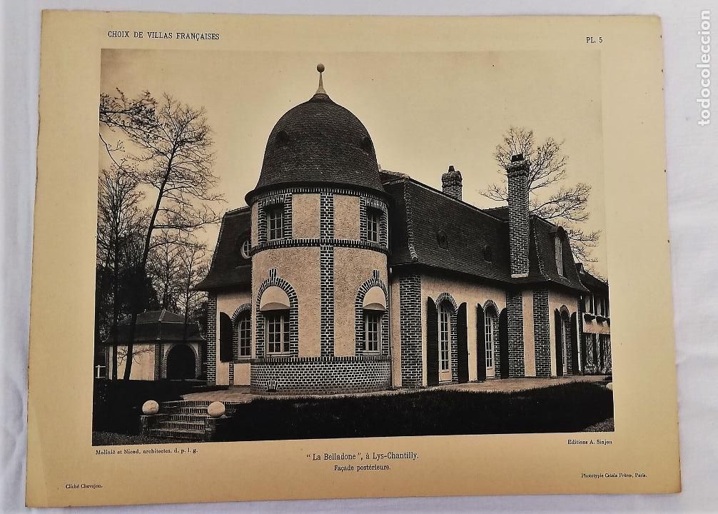 Art: ANTIGUA FOTOTIPIA/ OLD PHOTOTYPIE: LA BELLADONE &Agrave; LYS-CHANTILLY . MOLINIE ET NICOD ARCHITECTES 1927